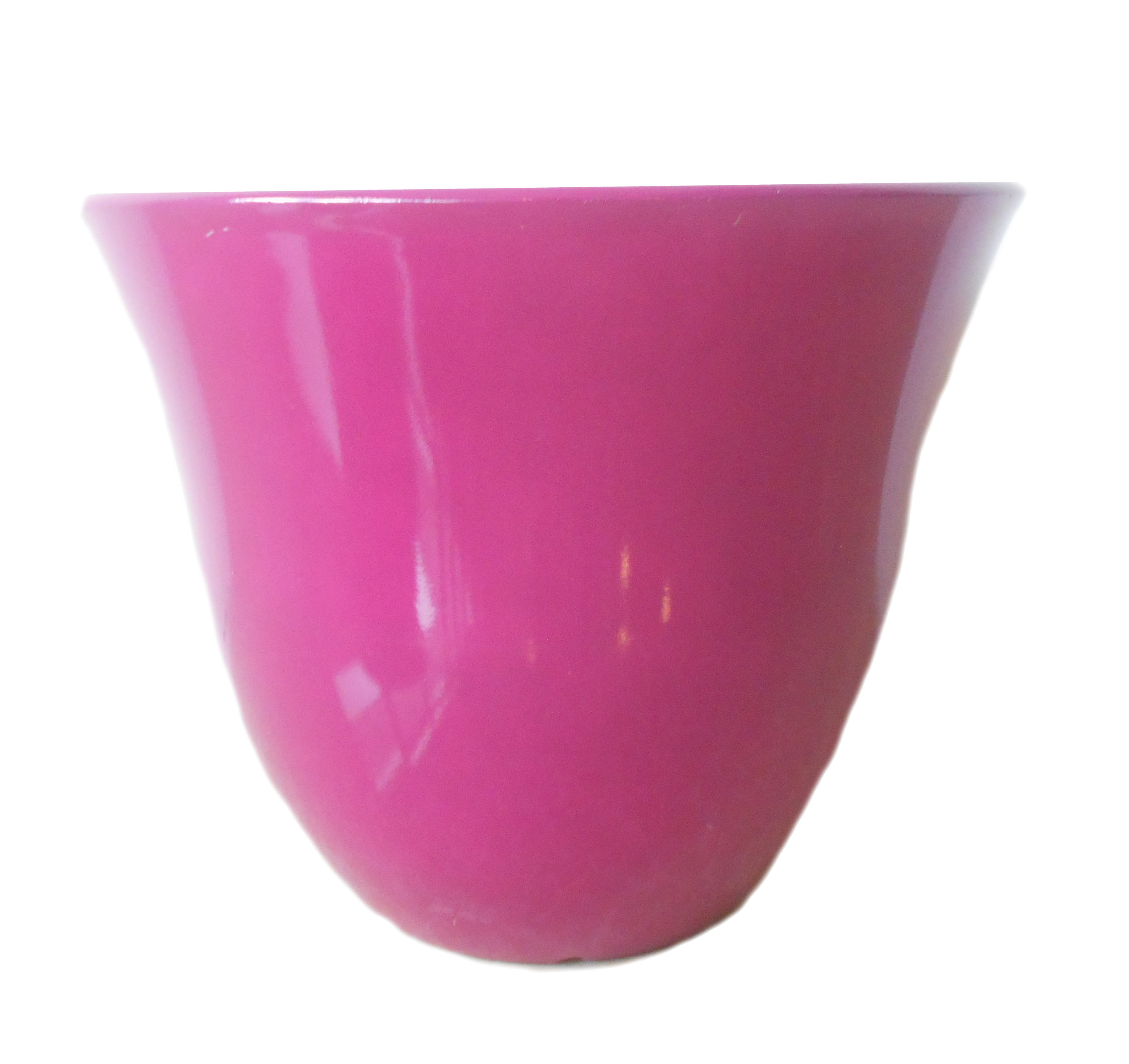 13” x 10.5” Baby Bell Planter Pink Gloss - 12 per case - Decorative Planters
